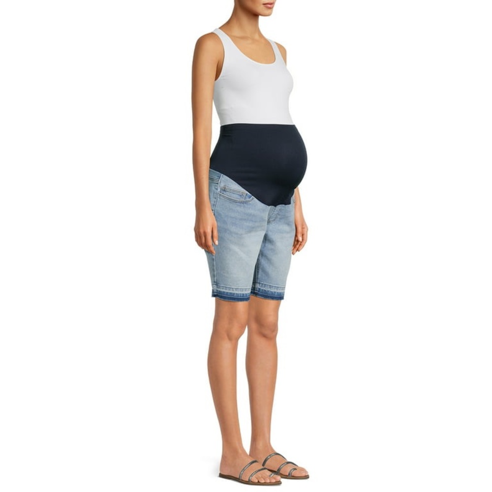 🔥NWT-Time And Tru Women's Maternity Bermuda Shorts